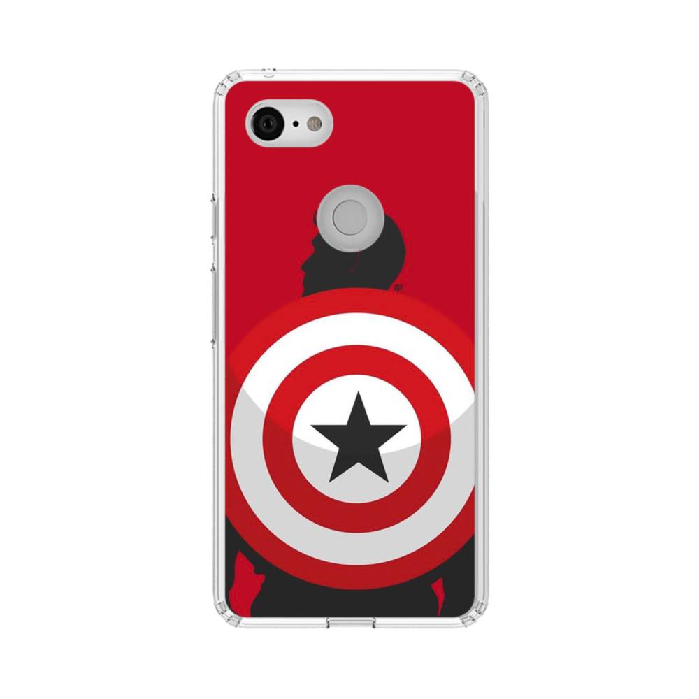 Inspired by Avengers Endgame Captain America Logo Superhero Case for Google Pixel 4 XL 3A 3 XL 3A XL 2XL Case Phone Cover M137