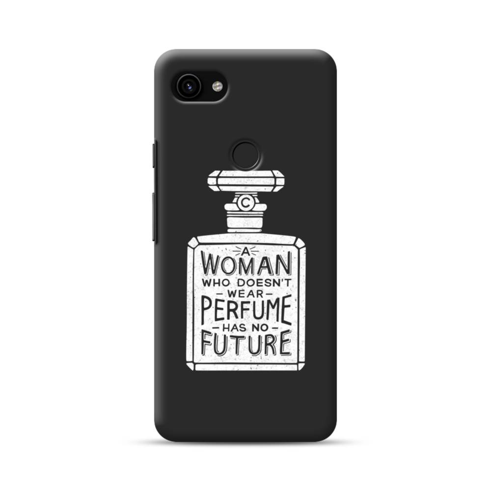 Drawing Perfume Bottle With Coco Chanel Quote Google Pixel 3a Case Case Custom