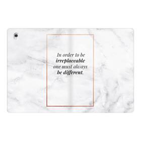 Coco Chanel Best Quote Marble Background iPad Air (2022/2020) Folio Case