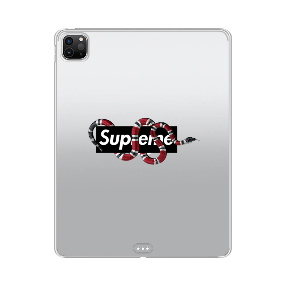Supreme Gucci iPhone 12 Pro Max Clear Case