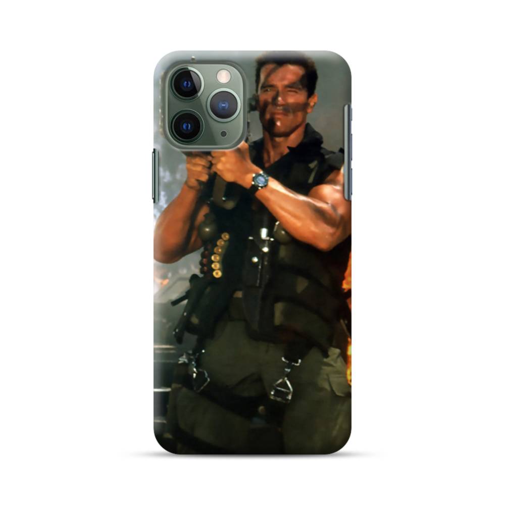 Arnold Schwarzenegger Commando Rocket Launcher iPhone 11 Pro Case