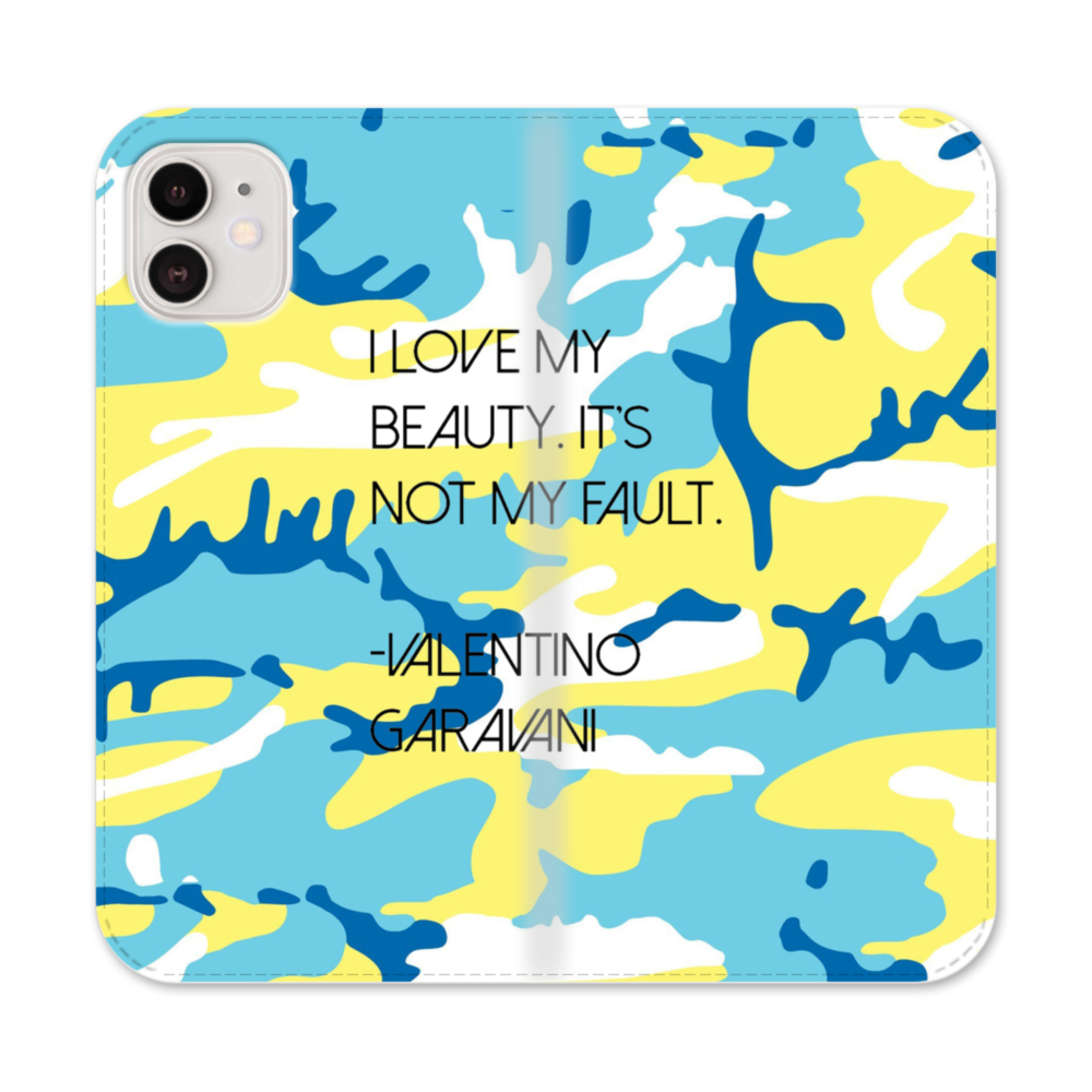 Valentino Garavani Quote iPhone 12 Mini Flip Case