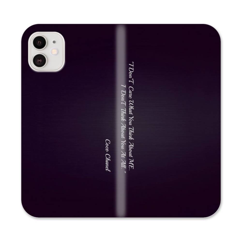 Coco Chanel iPhone 12 Mini Flip Case