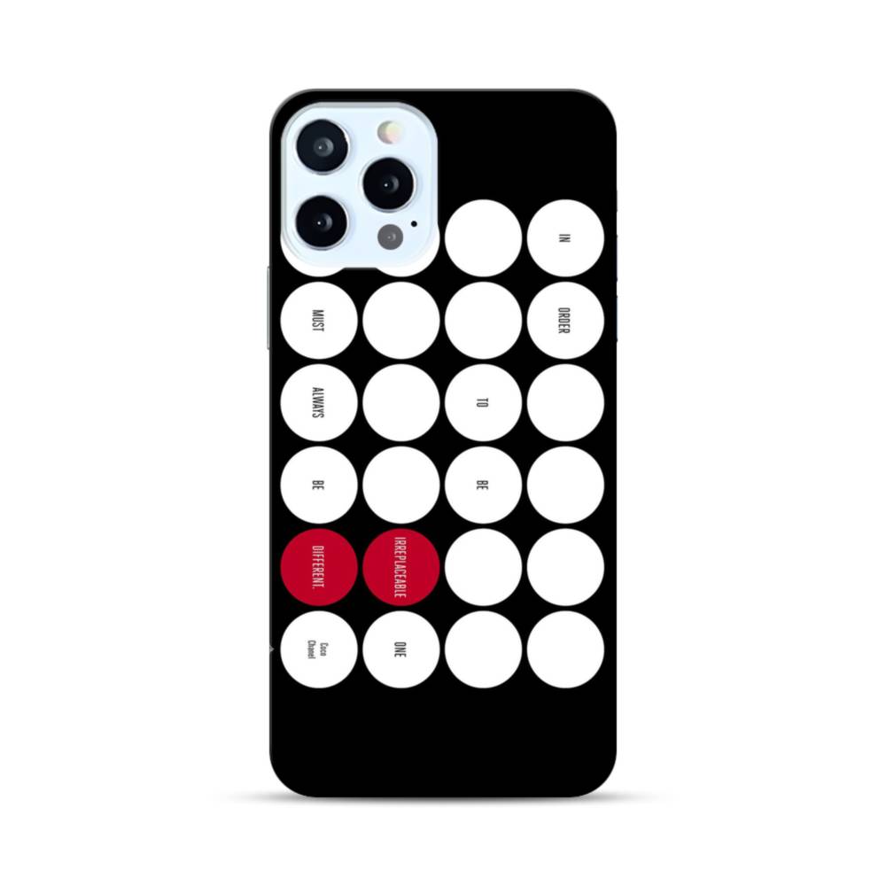 Disc Collage Of Quote Design iPhone 12 Pro Max Case