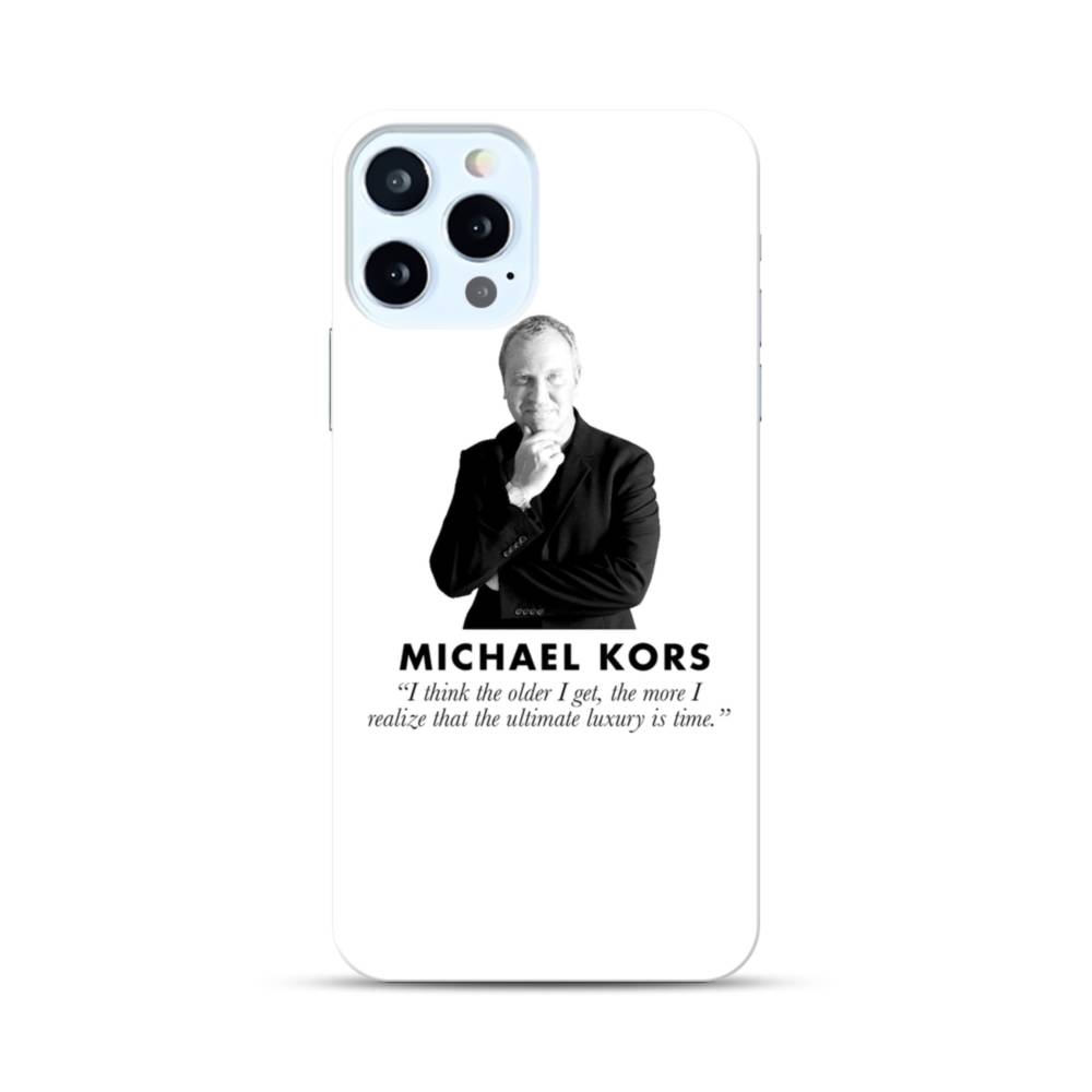 Ultimate Luxury Is Time Michael Kors Quote iPhone 12 Pro Max Case |  Case-Custom