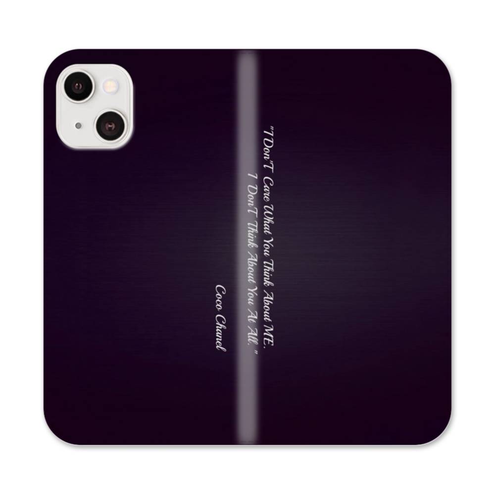 Coco Chanel iPhone 13 Flip Case