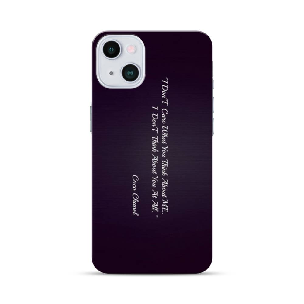 Coco Chanel iPhone 13 Mini Case
