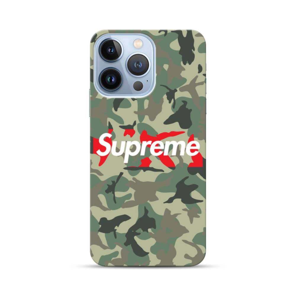 Supreme Land Camo iPhone 13 Pro Case