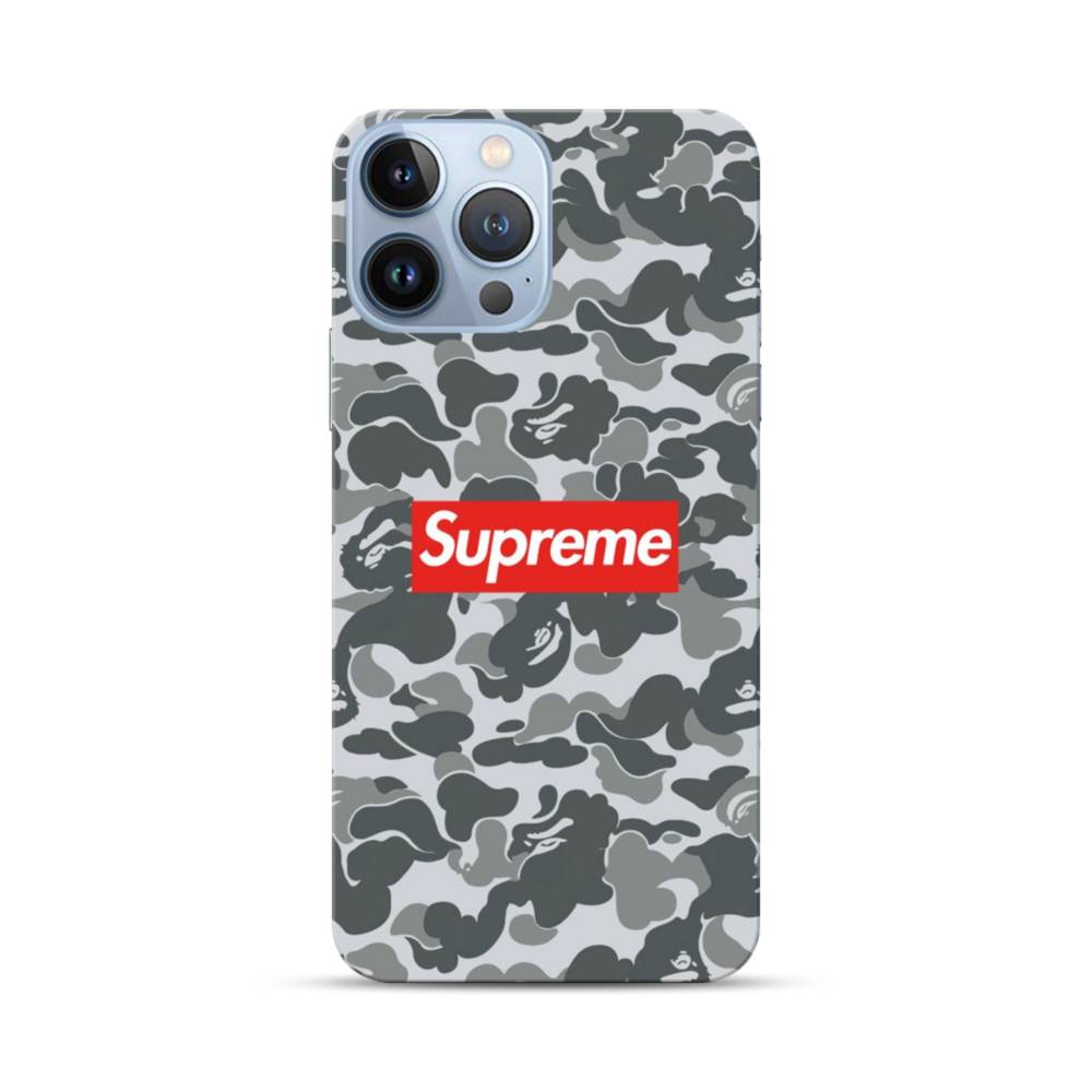 BAPE CAMO SUPREME 2 iPhone 13 Pro Max Case
