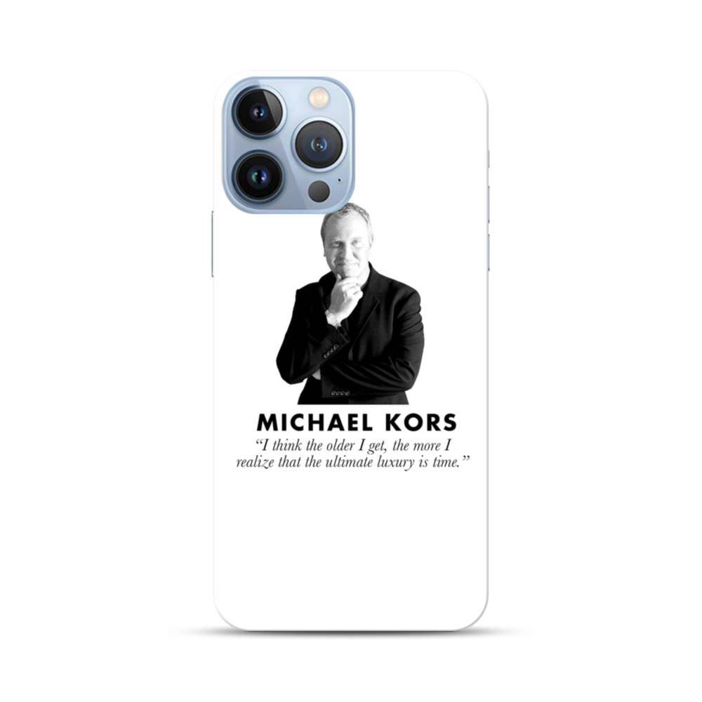 Ultimate Luxury Is Time Michael Kors Quote iPhone 13 Pro Max Case | Case -Custom