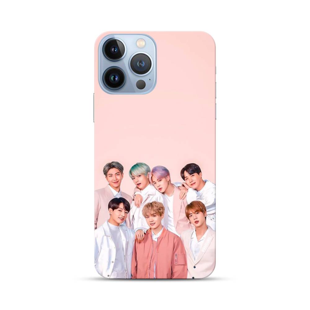 Pink Bts Idols Iphone 13 Pro Max Case Case Custom