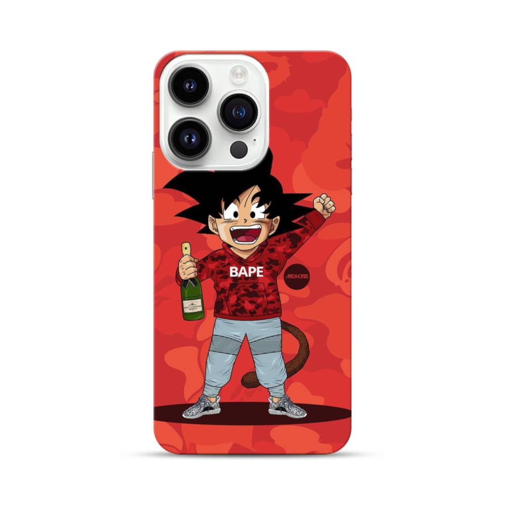 Goku Bape iPhone 14 Pro Case