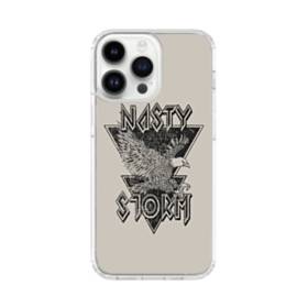 Nasty Storm iPhone 14 Pro Max Clear Case