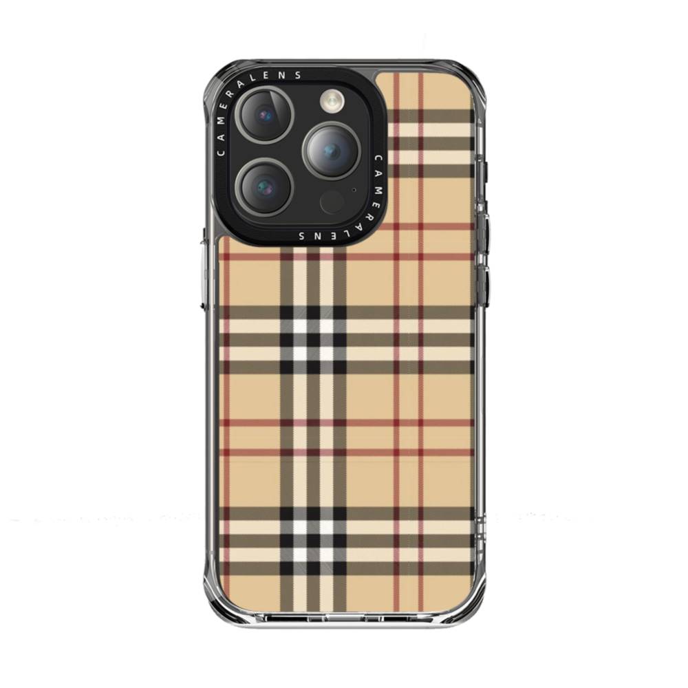 Burberry iPhone 15 Pro Max Clear Case