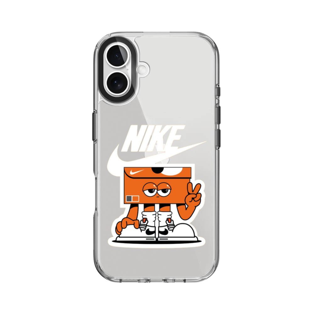 Nike Box iPhone 16 Plus Clear Case | Case-Custom