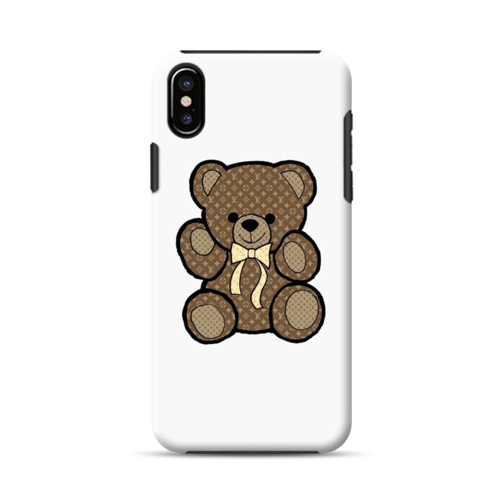 LV Bear iPhone X Defender Case