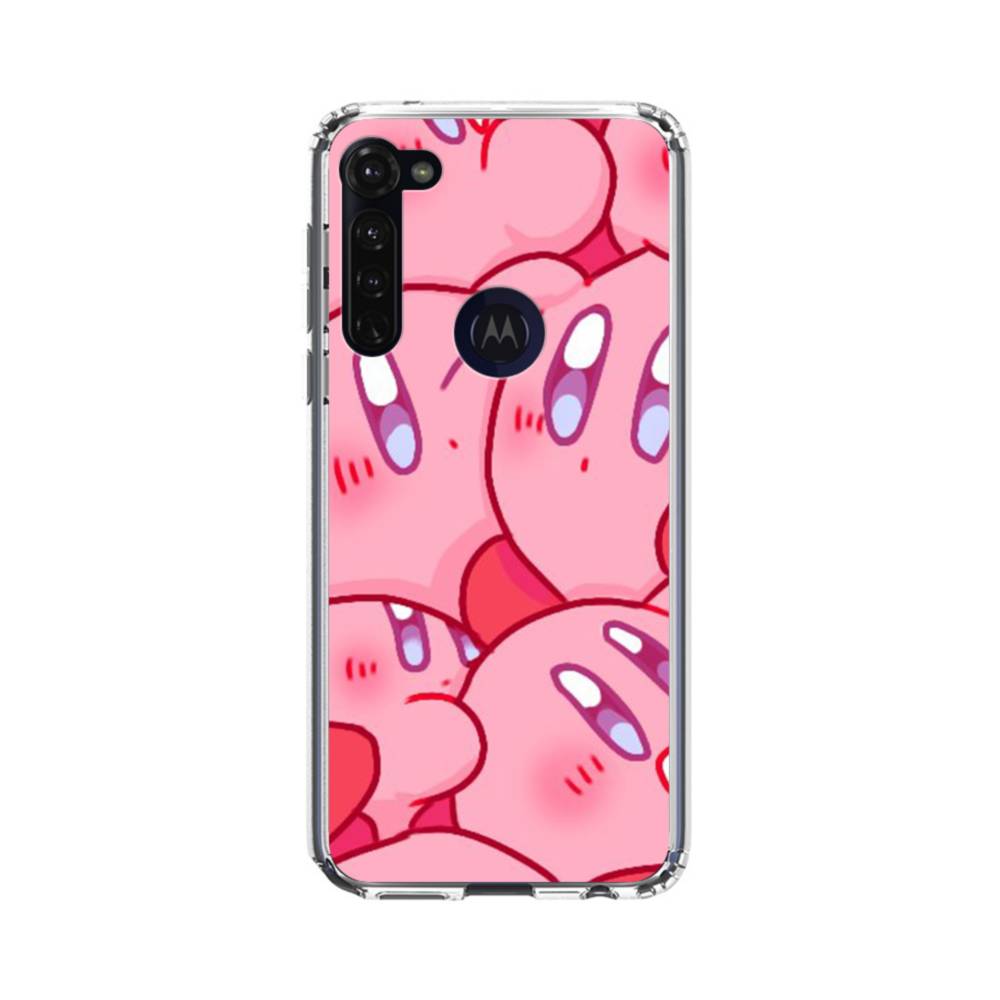 Tanzania Super goed raket Pink Kirby Motorola Moto G Stylus Clear Case | Case-Custom