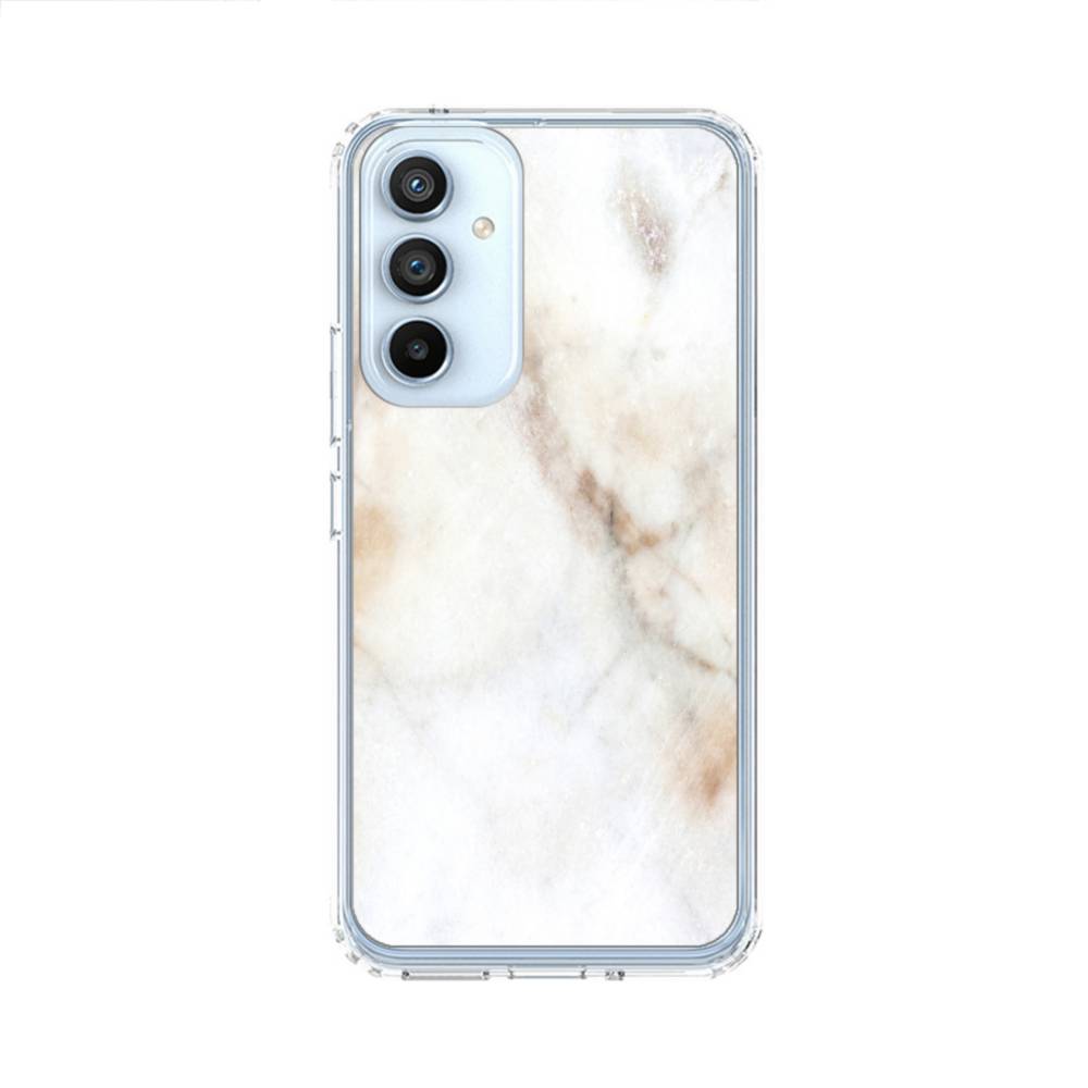 niemand Huidige op gang brengen White And Pink Granite Marble Samsung Galaxy A54 (5G) Clear Case | Case -Custom