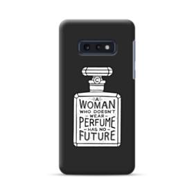 Drawing Perfume Bottle With Coco Chanel Quote Samsung Galaxy S10e Case Case Custom