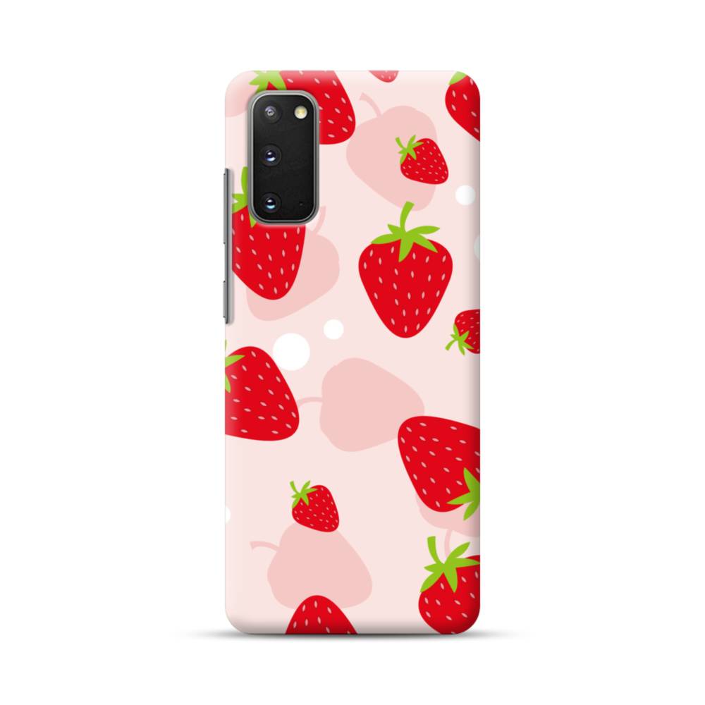 Cute Red Strawberry Samsung Galaxy S Fe 5g Case Case Custom