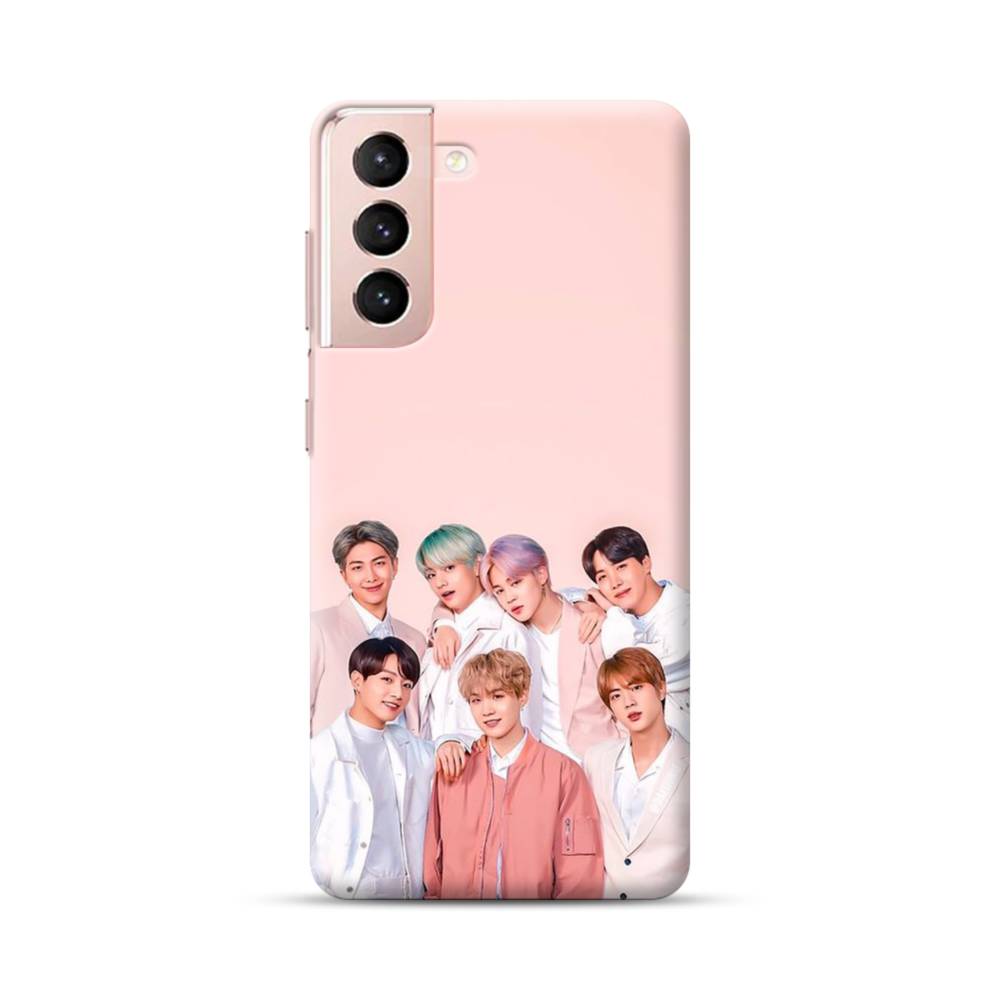 Pink Bts Idols Samsung Galaxy S21 Plus Case Case Custom