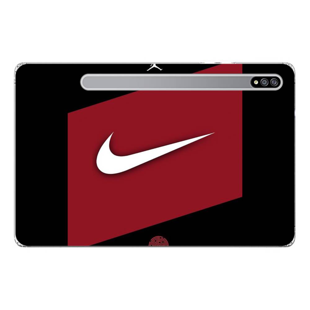 Supreme And Nike Logo Samsung Galaxy Tab S7 Clear Case-Custom