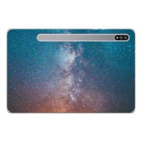 Colorful Starry Sky Samsung Galaxy Tab S7 Plus Clear Case Case Custom