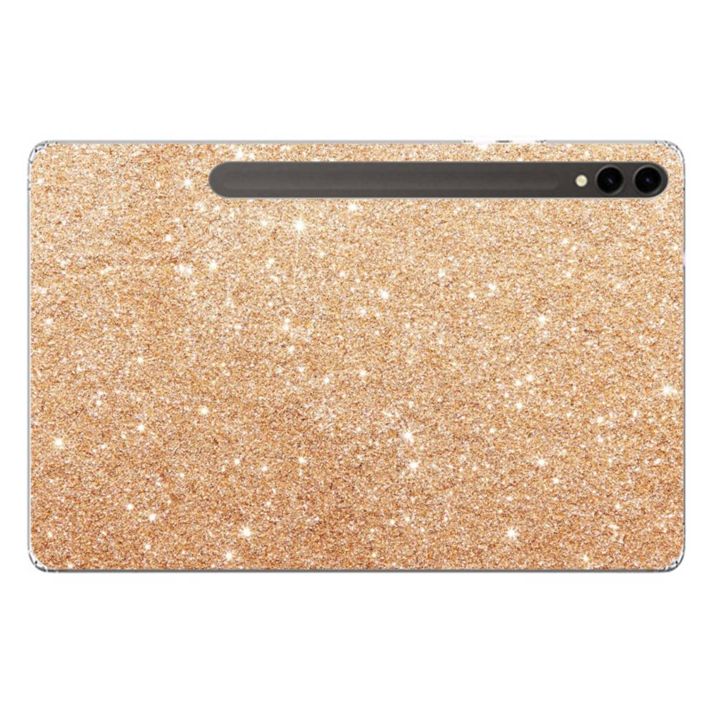 Rose Gold Glitter Bling Sparkle Samsung Galaxy Tab S9 Ultra Clear