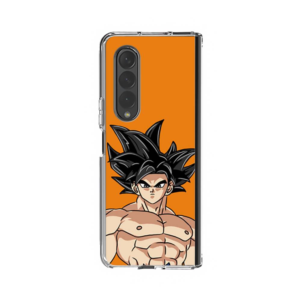 Dragon Ball Z Samsung Galaxy Z Fold 4 Clear Case