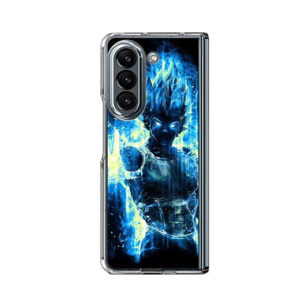 Goku Dragon Ball Samsung Galaxy Z Fold 5 Clear Case