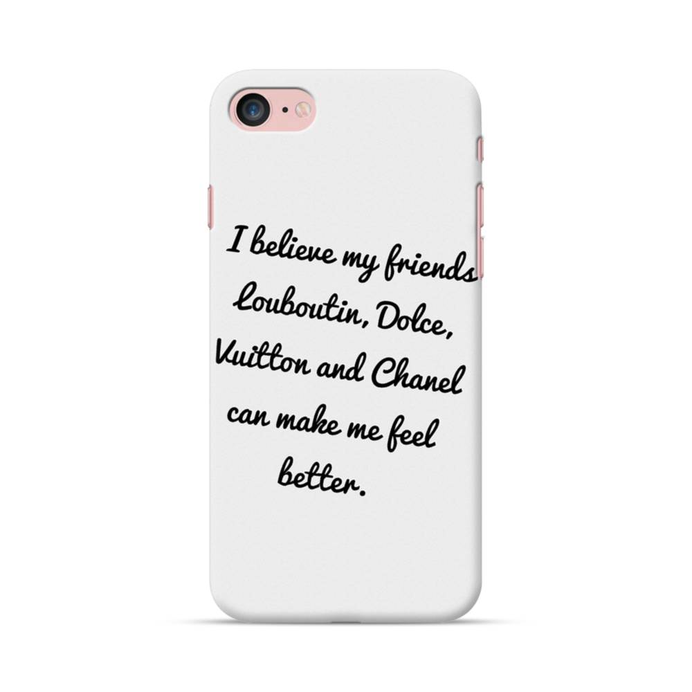 Moden købmand utålmodig Chanel Is My Friend iPhone 7 Case | Case-Custom