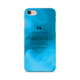køretøj Chip bølge Coco Chanel Inspirational Quote Irreplaceable iPhone 7 Case | Case-Custom